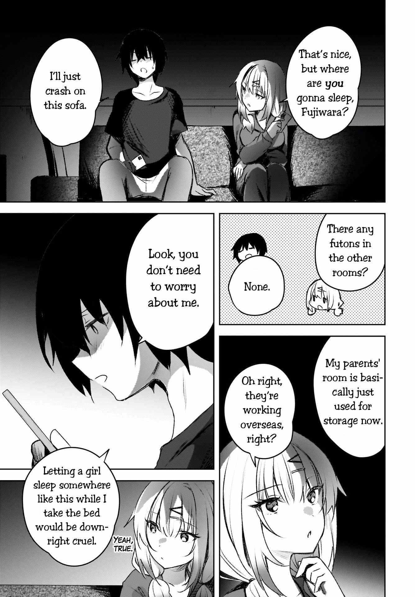 Ushiro no Seki no Gyaru ni Sukarete Shimatta -Mou Ore wa Damekamoshirenai- Chapter 3 3